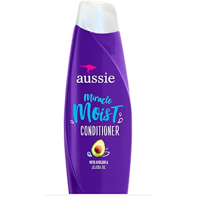 Aussie , PARABENFREE MIRACLE MOIST CONDITIONER W AVOCADO JOJOBA OIL FOR DRY HAIR, CITRUS, 12.1 FL OZ - Image 1