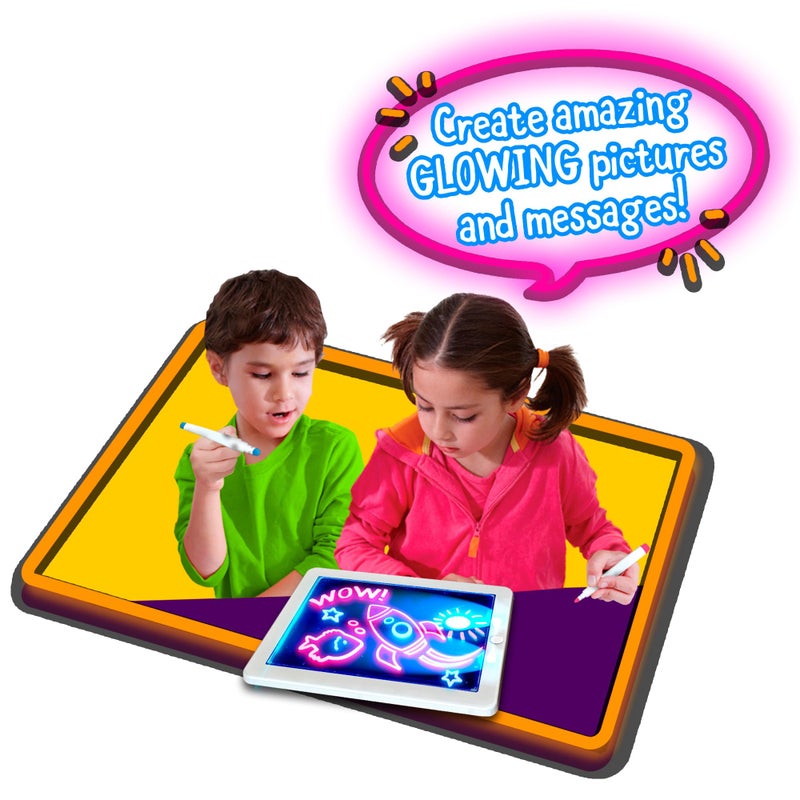 John Adams | GLOWPAD light-up drawing pad: Bring your pictures to life! | Arts & crafts | Ages 4+ - Image 2