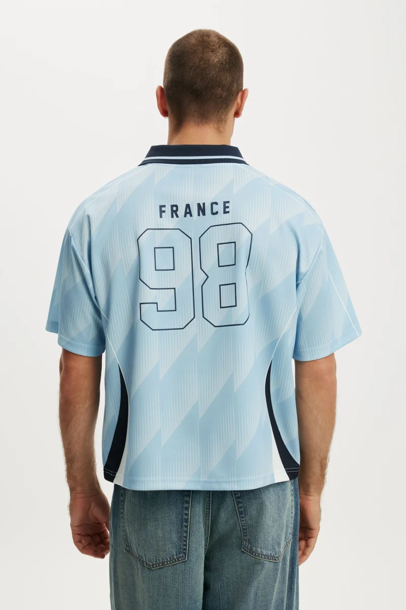 Cotton On  LCN FCL POWDER BLUE / FIFA - FRANCE 98 SOCCER / 2XL for Women | Best Price UAE