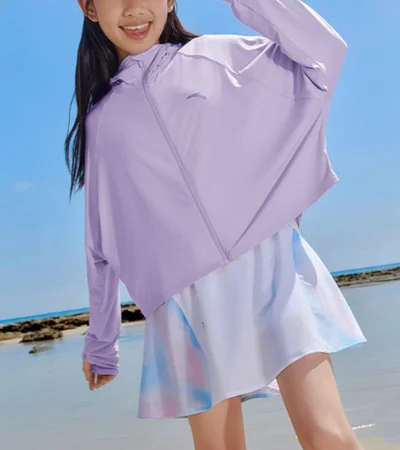 ANTA OUTDOOR UV Protect Knitted Sports Top