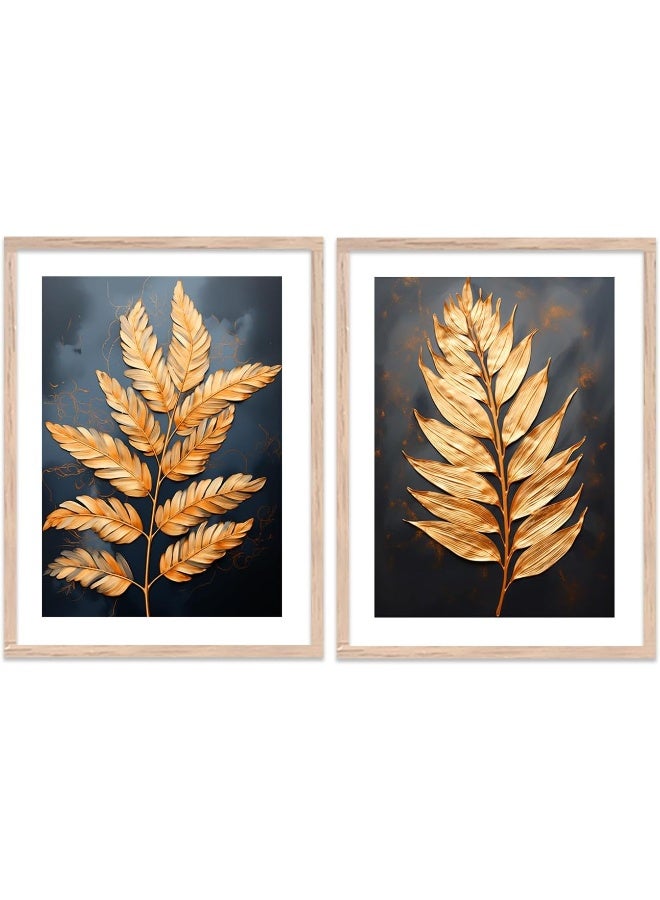Home Trove Kotart Aesthetic Modern Art Wall Paintings With Frame For Living Room Bedroom Office Wall Decoration - Home Decor Frames (10 X 13 Inch, Multicolor) Set Of 2 (D)  - Image 4
