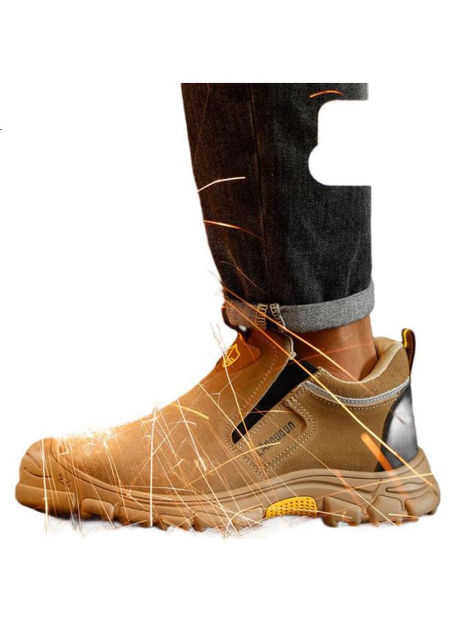 Blue Gull Shield Blue Seagull Shield Labor Protection Shoes Men'S Breathable Welder Anti-Smashing Steel Toe Anti-Stab Summer Safety Work Site Functional Shoes D257-1 40 - Image 3