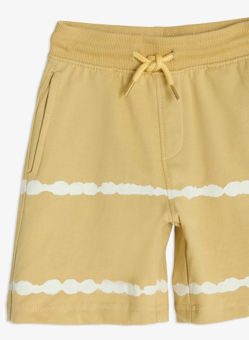 Ripples  Boys Drop Shoulder Tee & Shorts Set for Men | Best Price UAE