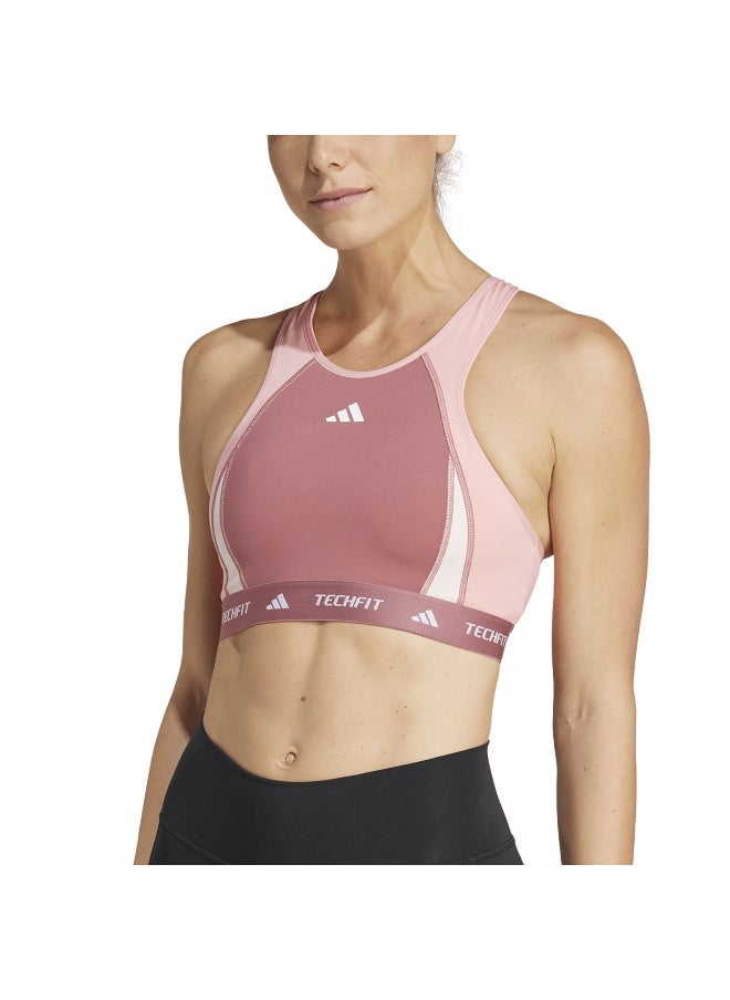 Adidas adidas Tf Ms Hn Cb Bra Red Training Bra 2XSB  - Image 5