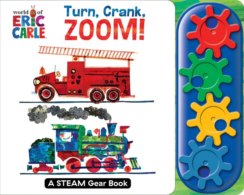 World of Eric Carle: Turn, Crank, Zoom! a Steam Gear Sound Book 