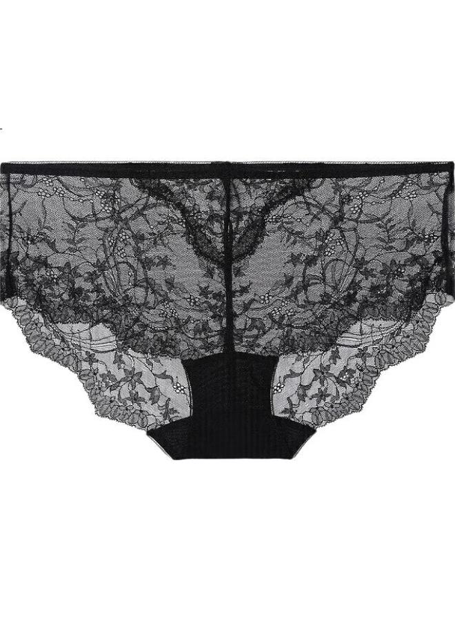 Aimer Women'S Underwear Lace, Summer Thin, Hip-Hugging, Elastic, Mid-Rise, Boyshort Panties, Am237541, 160 - Image 2