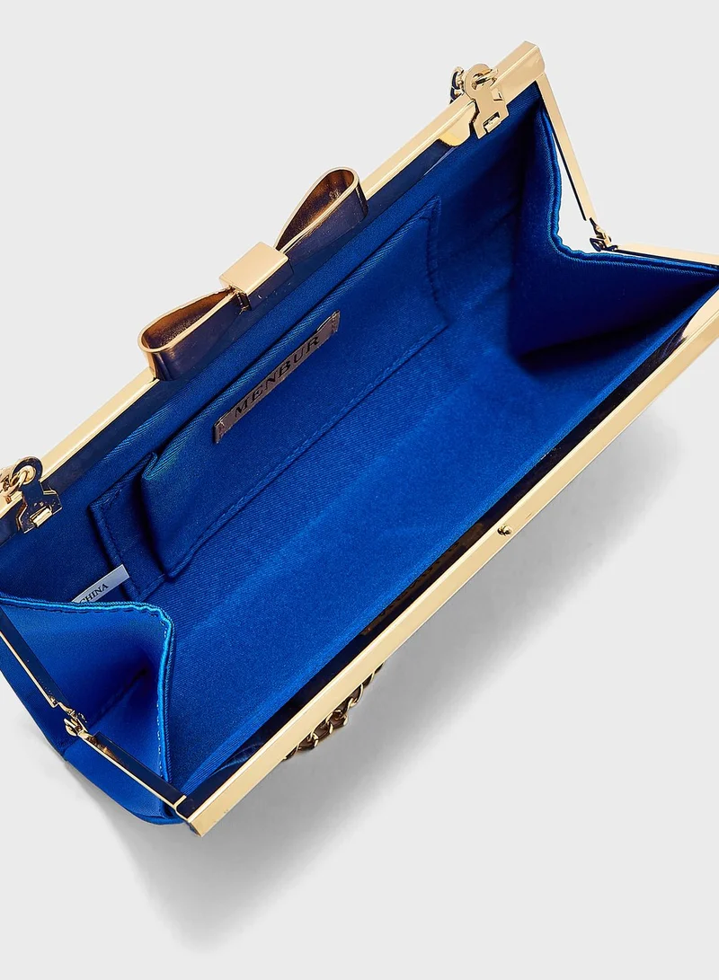 MENBUR Magnet Lock Clutch Bag