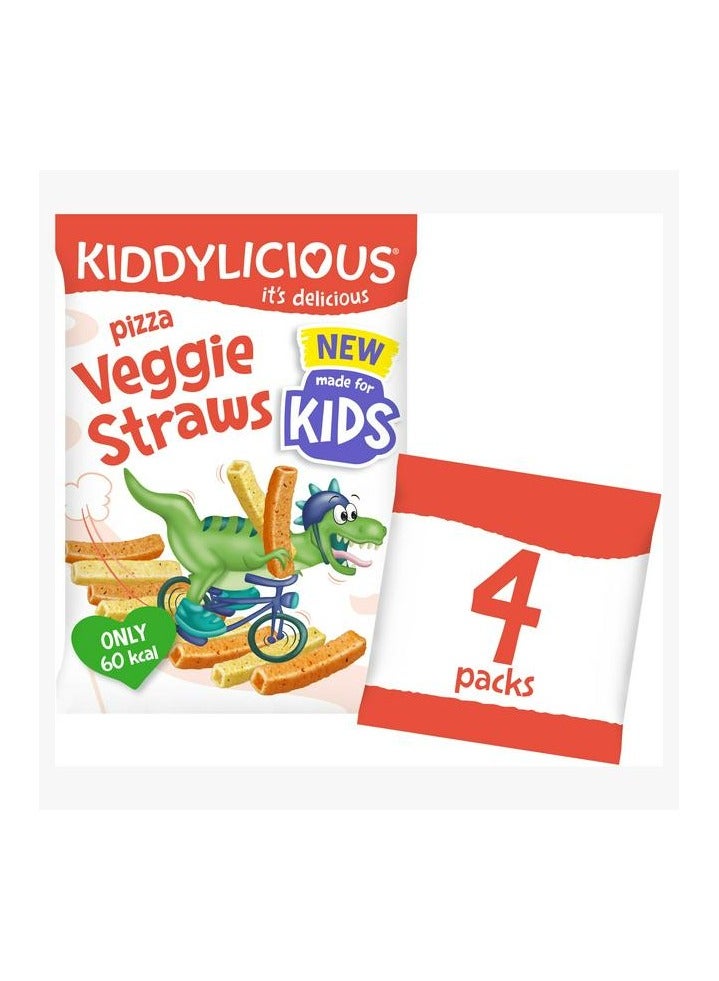 Kiddylicious Gluten Free Pizza Veggie Finger Snacks For Kids 4 x 12g - Image 4