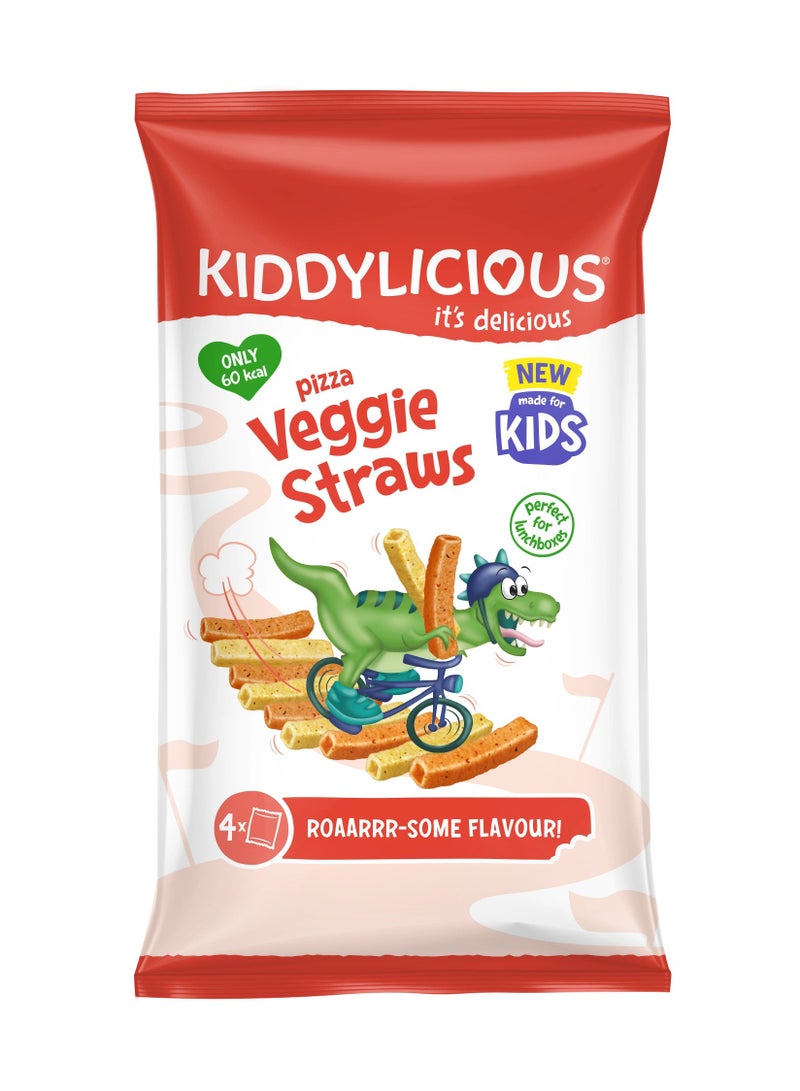 Kiddylicious Gluten Free Pizza Veggie Finger Snacks For Kids 4 x 12g - Image 1