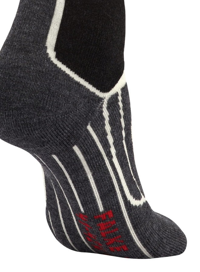 FALKE Women's SK2 Wool Ski Socks, Merino, Knee High, Mid Weight, Breathable Quick Dry, Warming Winter Athletic Sock, White (Off-White 2040), 6.5-7.5, 1 Pair - Image 5