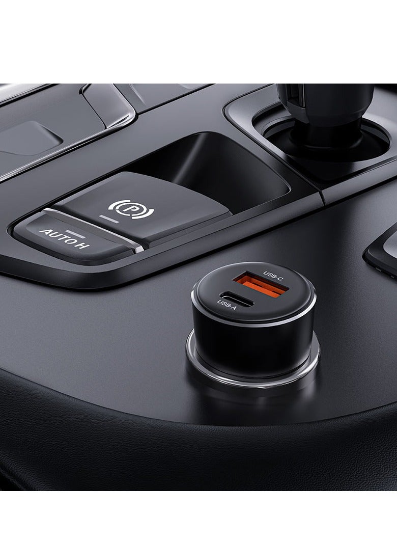 أسيفاست شاحن سيارة سريع 60 وات تايب سي و مدخل يو اس بي اي - Image 4