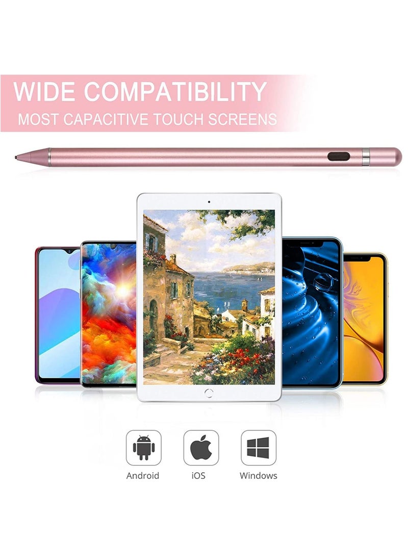 Active Stylus Pens for Touch Screens, Digital Stylish Pen Pencil Rechargeable Compatible with Most Capacitive Touch Screens - Image 5