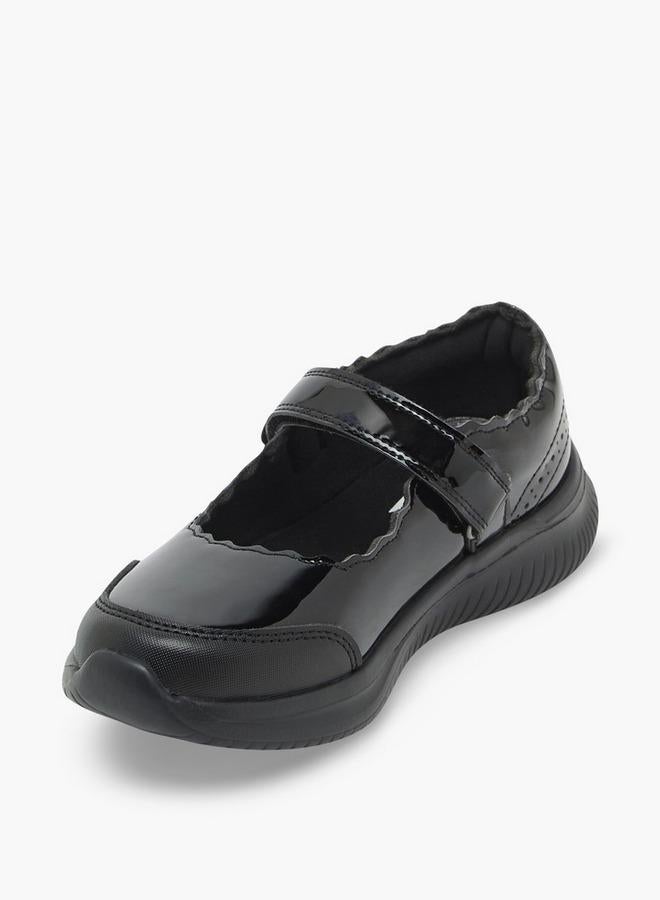 Dash Girls Hook & Loop Mary Jane School Shoes - Image 4