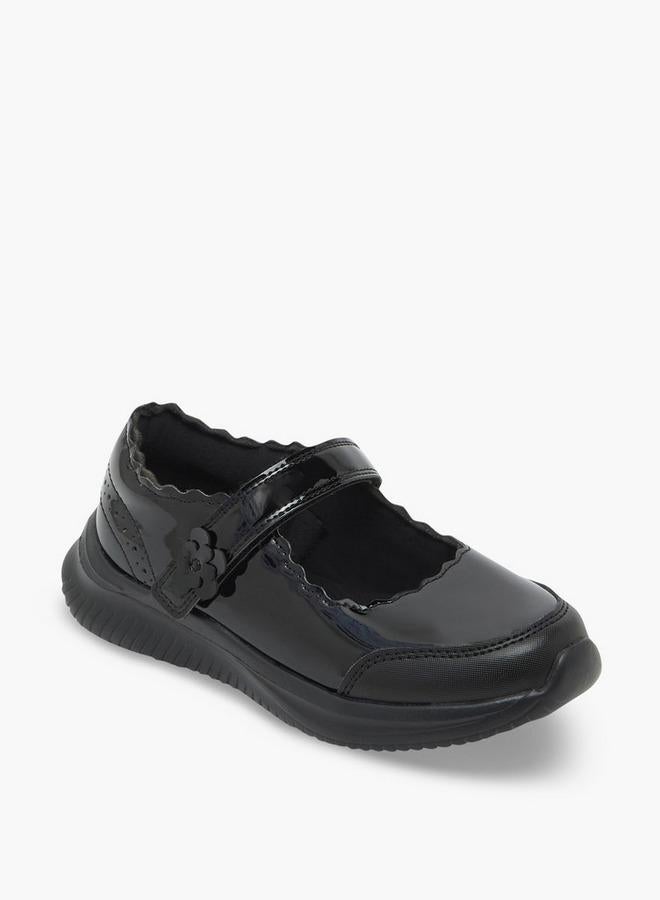Dash Girls Hook & Loop Mary Jane School Shoes - Image 2