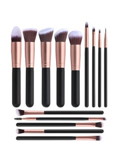 MMG Professional Makeup Brushes 14 PCs Makeup Brush Set Premium Synthetic Foundation Brush Blending Face Powder Blush Concealers Eyeshadow Brush Make up Brushes Set  - Image 1