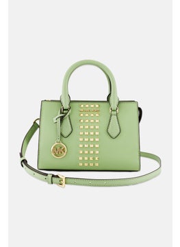 Michael Kors Women Brand Logo Cross Body Bag 23 L x 17 H x 6 W cm, Sage  - Image 4