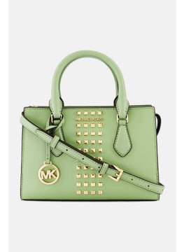 Michael Kors Women Brand Logo Cross Body Bag 23 L x 17 H x 6 W cm, Sage  - Image 1
