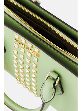 Michael Kors Women Brand Logo Cross Body Bag 23 L x 17 H x 6 W cm, Sage  - Image 5