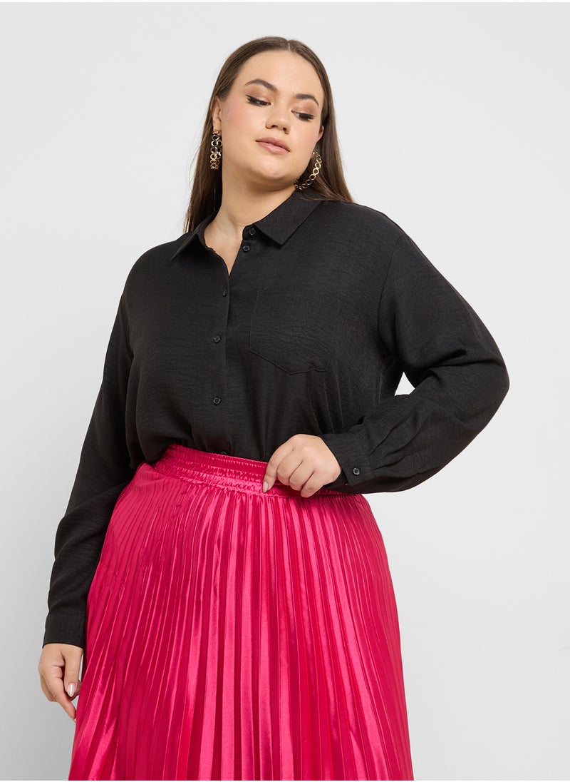 Vero Moda Curve High Neck Knitted Sweater  - Image 1