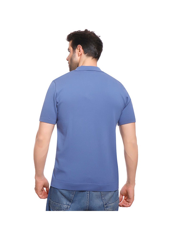 Coup Coup - Woven Polo-Shirt with Short Sleeves - Image 3