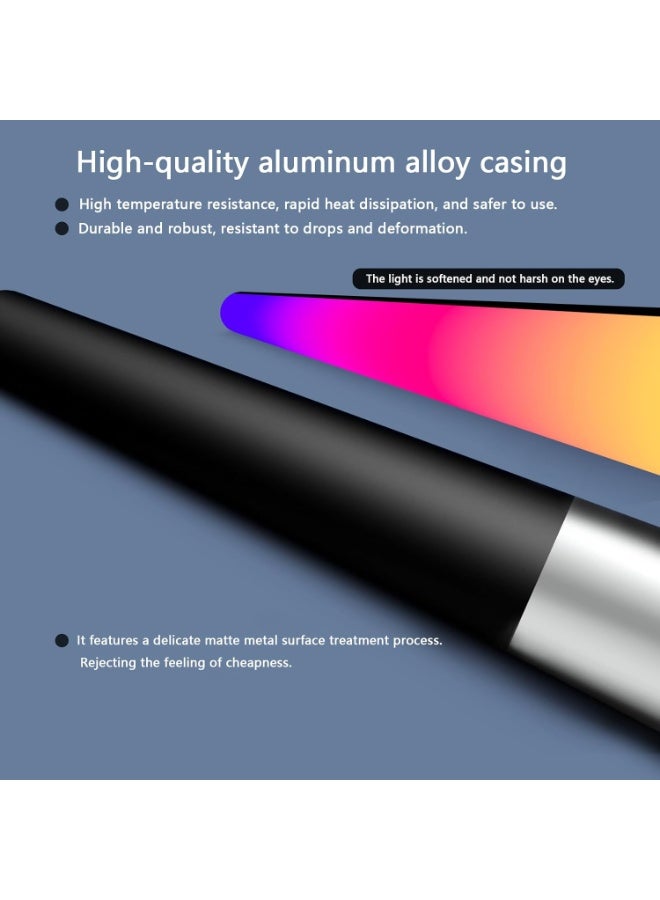 مصباح أرضي ذكي لزاوية الغرفة بنظام RGB RGB، إضاءة محيطة متغيرة الألوان LED مع تطبيق وتحكم عن بعد، إضاءة مزاجية مع مؤقت ومزامنة مع الموسيقى لغرفة المعيشة وغرفة النوم - Image 2