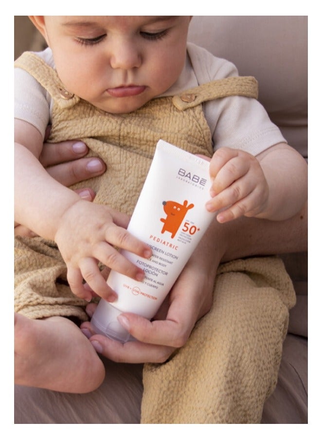 باب لابوراتوريوس لوشن بيبي للأطفال للحماية من أشعة الشمس بعامل حماية من الشمس 50+ 100 مل - Image 3