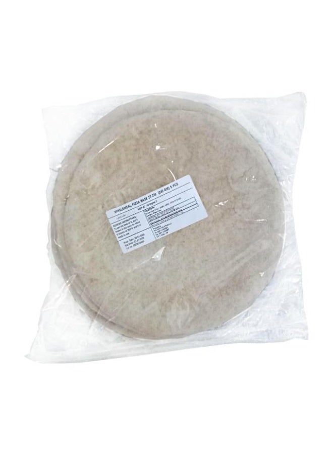 Pizza Base Wholemeal 27cm  -  5 pcs
