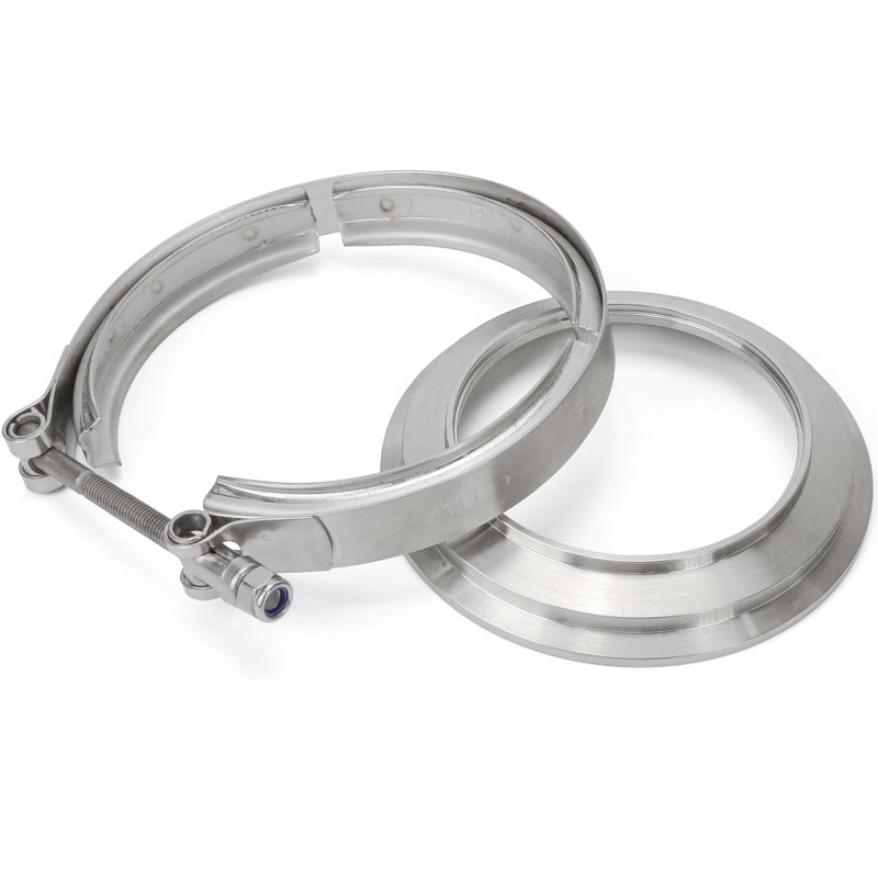 KH866 5 to 4 T6 Flange Exhaust Reducer Clamp V Band Kit Stainless Steel Fit for Borg Warner S400 S400SXE S475 S480 with Housing - Image 2