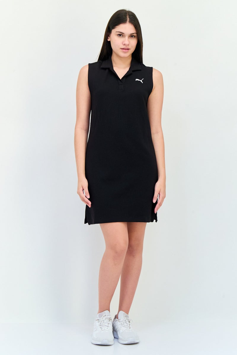 PUMA Women Sportswear Fit Outdoor Dress, Black  - Image 4