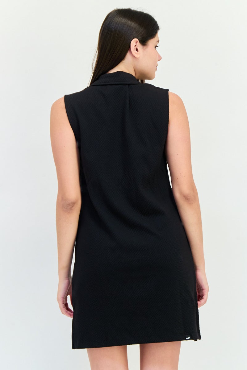 PUMA Women Sportswear Fit Outdoor Dress, Black  - Image 3