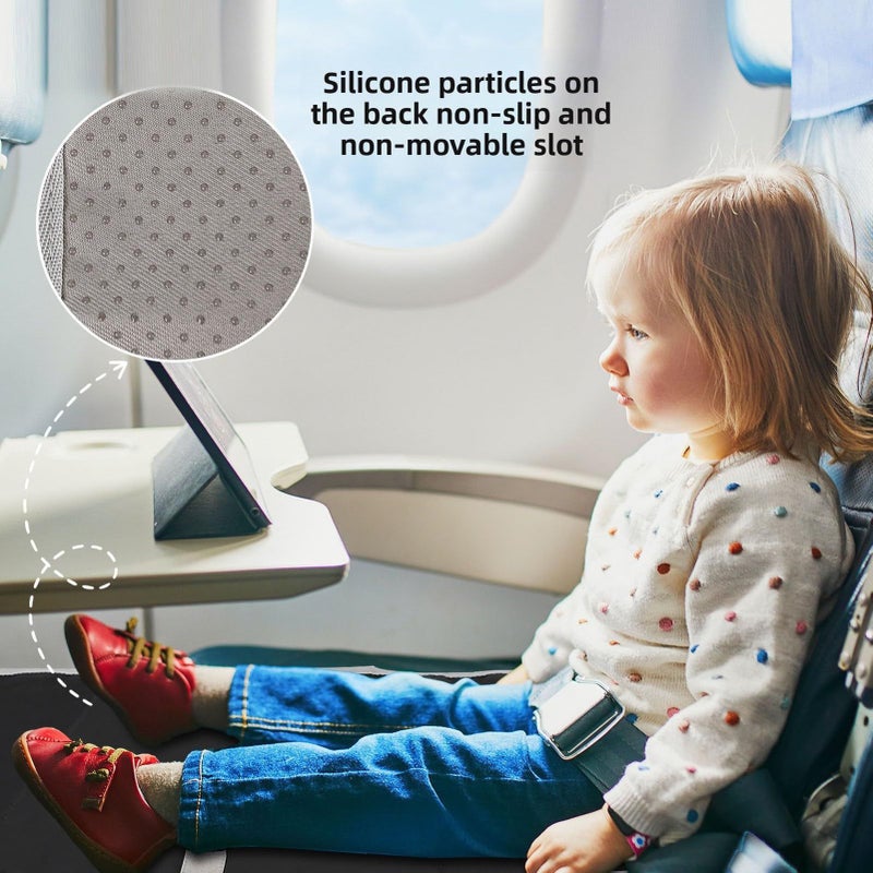 Inflatable Airplane Toddler Bed with Adjustable Length Seat Extender and Mesh Pocket - Image 3