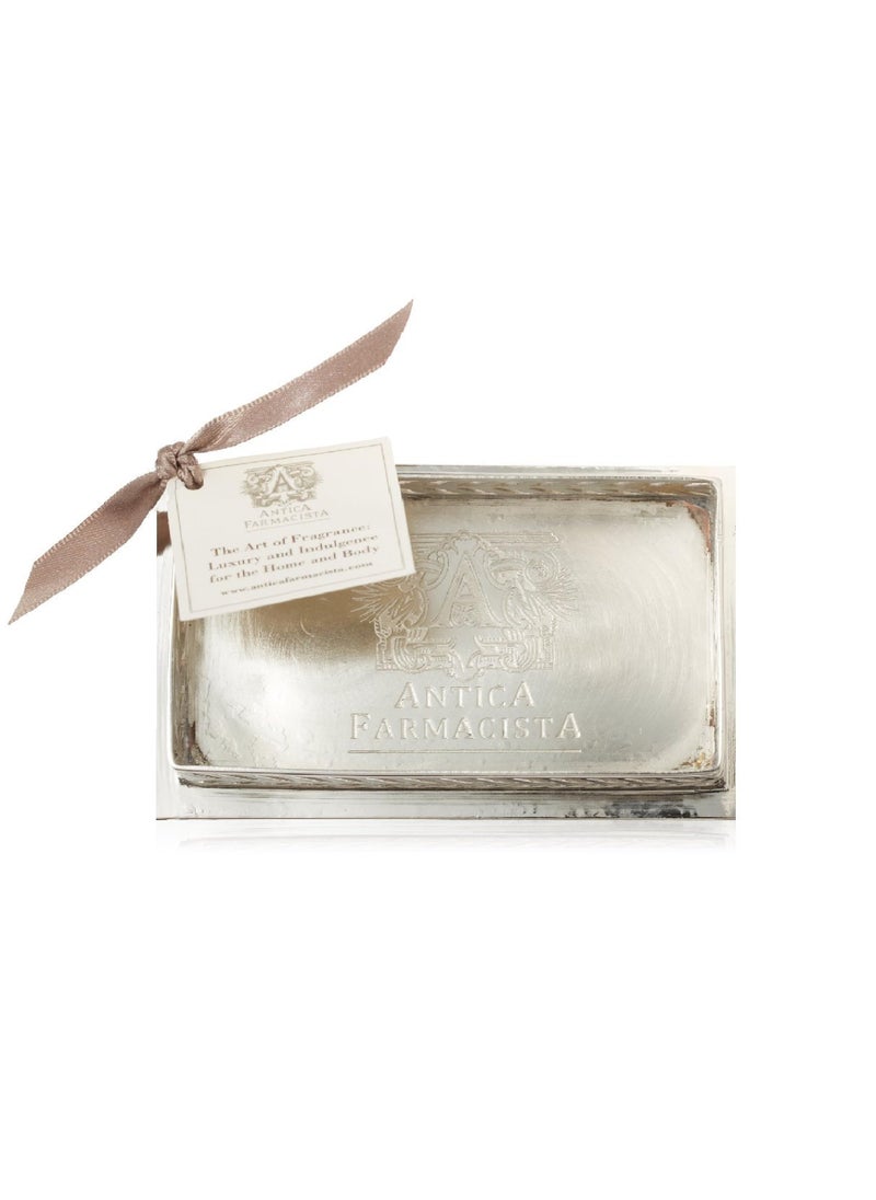 Antica Farmacista - Antica Farmacista Decorative Tray for Hand Wash & Body Moisturizer, Nickel - Image 1