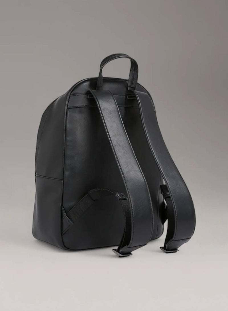 CALVIN KLEIN Black Square Backpack - Image 2