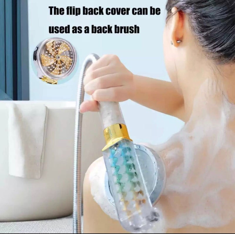 kesig Hand Shower Adjustable Angle Shower with Turbo FanBothroom Shawer Silver - Image 4