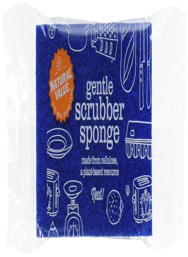 Natural Value Gentle Scrubber Sponge (Pack of 24) - Image 1