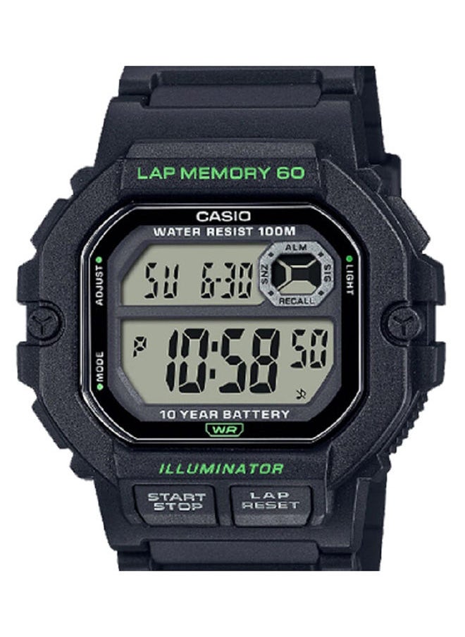 CASIO Resin Digital Wrist Watch WS-1400H-1AVDF  - Image 3