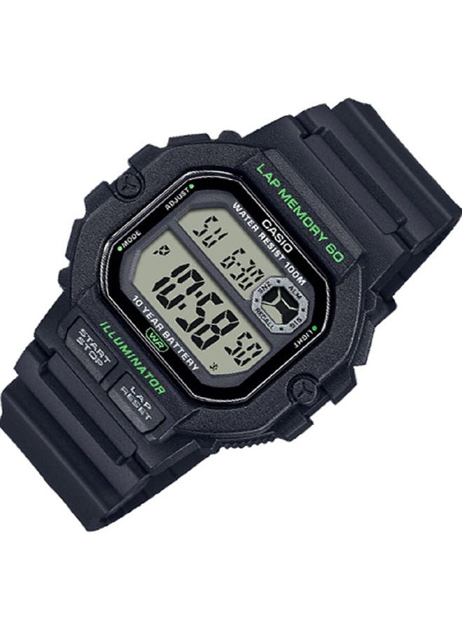CASIO Resin Digital Wrist Watch WS-1400H-1AVDF  - Image 2