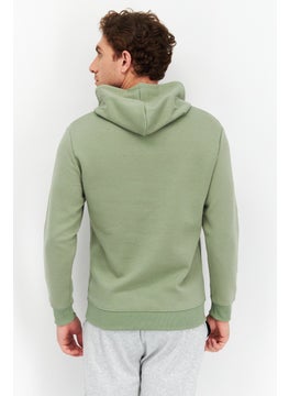 Nordland Men Sportswear Fit Long Sleeve Outdoor Hoodie, Olive  - Image 2