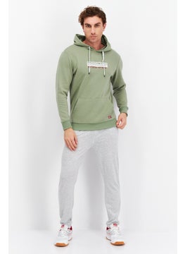 Nordland Men Sportswear Fit Long Sleeve Outdoor Hoodie, Olive  - Image 3
