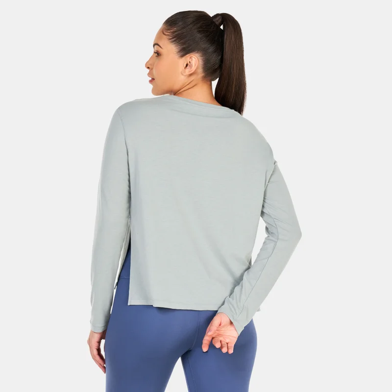 Nike Women's Yoga Dri-FIT Long-Sleeve Top