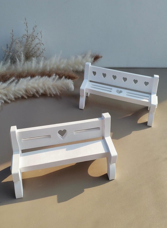 Wehous 5PCS Bench Shape Mold Set, 3D Chair Silicone Molds for Epoxy Resin Casting Clay Concrete Plaster, Unique Love Jewelry Holder Trinket Candle Holder Mold Table Home Decor Art Craft Supplies - Image 5