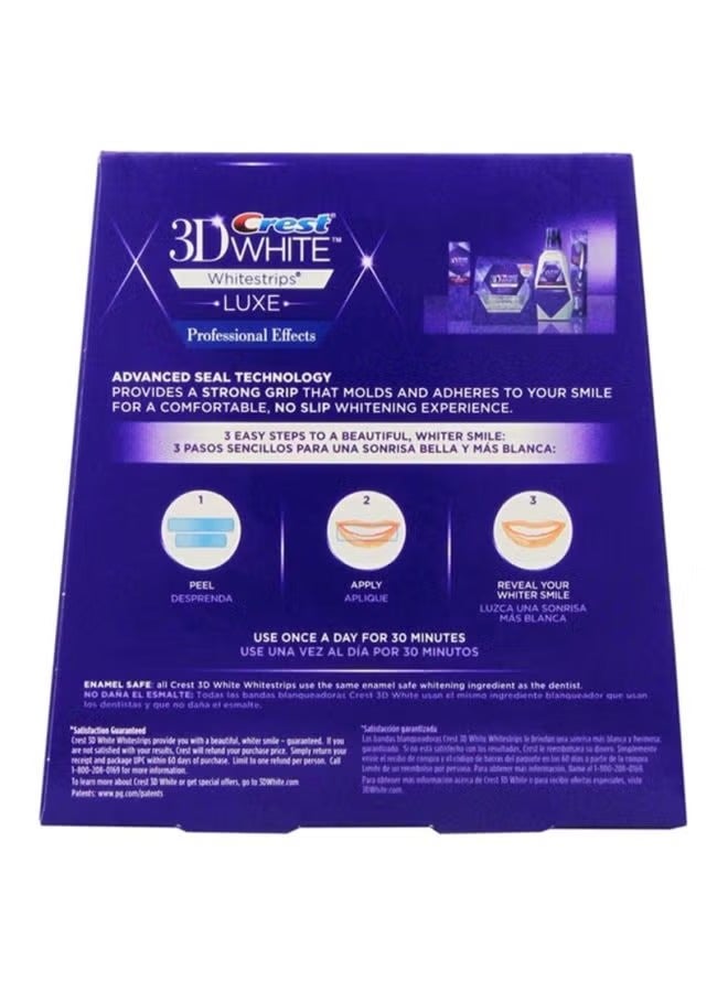 Crest 40-Piece 3D White Whitestrips Teeth Whitening Strips Set - Image 5