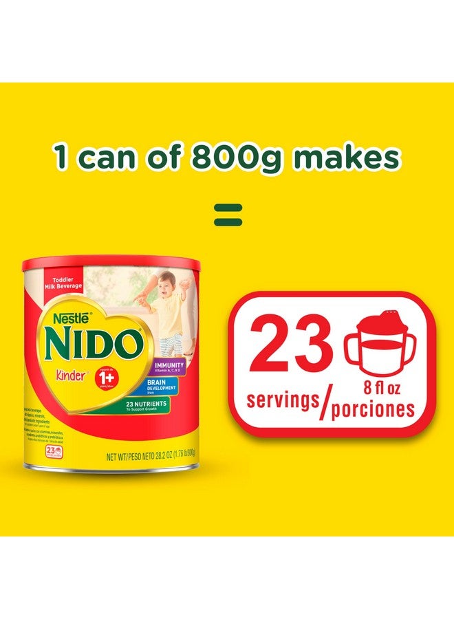 Nido مشروب حليب نيدو نستله كيندر 1+ مسحوق 1.76 رطل. - Image 4