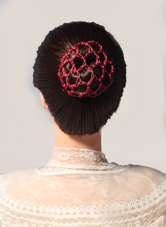 LFOUVRE 12pcs Ballet Dance Bun Covers - Stretchy Elastic Hair Nets for Buns, Scrunchies Maker Holders with Styling Accessories for Girls (MX3) - Image 3