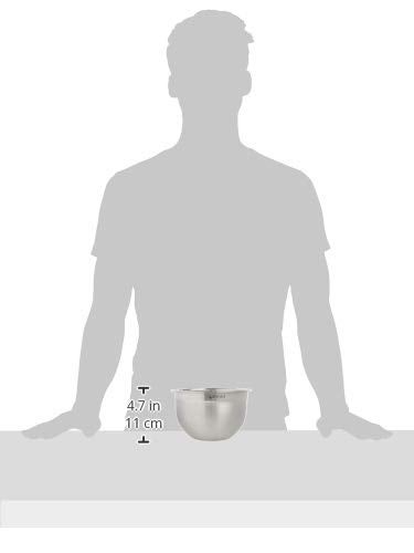 Tovolo Stainless Steel Mixing Bowls, 1.5 Qt - Metal Nesting Mixing Bowl with Rounded Lip for Easy Pour & Minimal Mess - Large & Small Dishwasher Safe Kitchen Supplies for Prep & Cooking - Image 3
