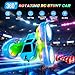 WayEee Remote Control Car 360 Flips Rotating RC Stunt Car with USBC Charge Modular Battery 4WD RC Cars with LED Lights Strips All Terrain RC Truck Toys for Kids 3 Year Old Boys Christmas Birthday Gift - Image 4