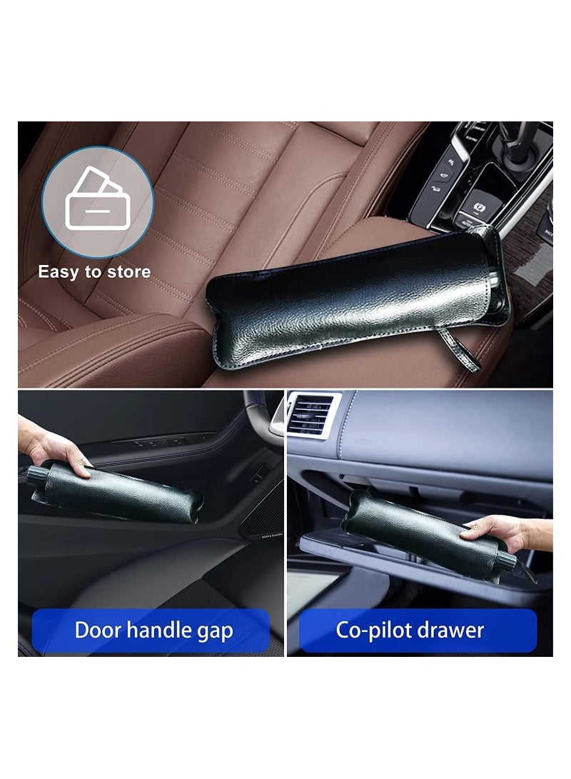Car Sun Shade, Windshield Sun Shade Uv Rays Protection For Car, Foldable Umbrella Car Shade, Easy To Use Car Sun Shade, The Car Sun Shade Comes With Leather Storage Pouch For Easy Storage - Image 2