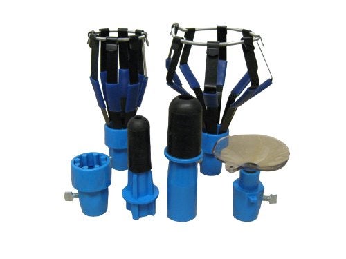 Ettore 48350 Bulb Changer Kit Without Pole,Plastic, Blue - Image 1