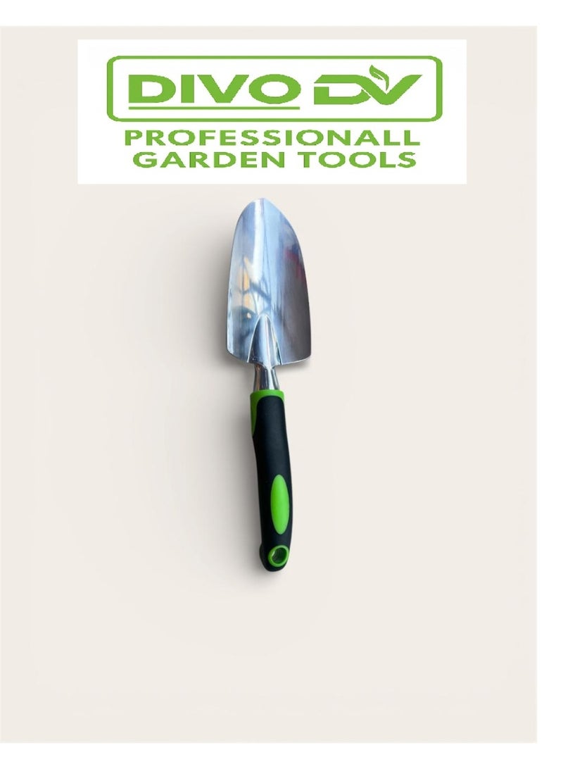 ديفو مجموعة أدوات بستنة احترافية من DVO — موديل DIVO DVO714-80 — طقم 5 قطع يشمل 4 أدوات بستنة معدنية احترافية + حقيبة حمل وتنظيم قوية، تشمل مشط يدوي، أداة إزالة الأعشاب، مجرفة كبيرة ومجرفة صغيرة — تصميم احترافي ومريح للاستخدام المنزلي والحدائق - Image 4