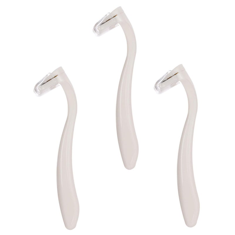 Stainless Steel Hair Remover 3 Pcs Portable Body Trimmer for Women Armpit Legs - Image 2